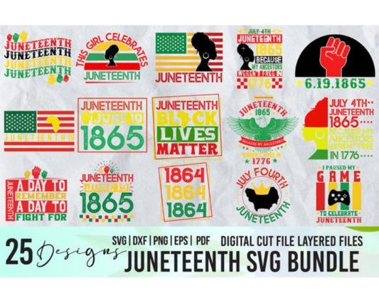 Juneteenth Svg Bundle