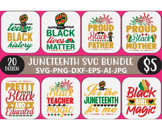 Juneteenth SVG Bundle