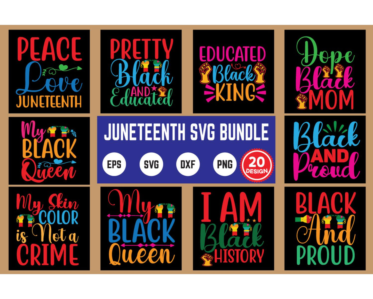 Juneteenth SVG Bundle