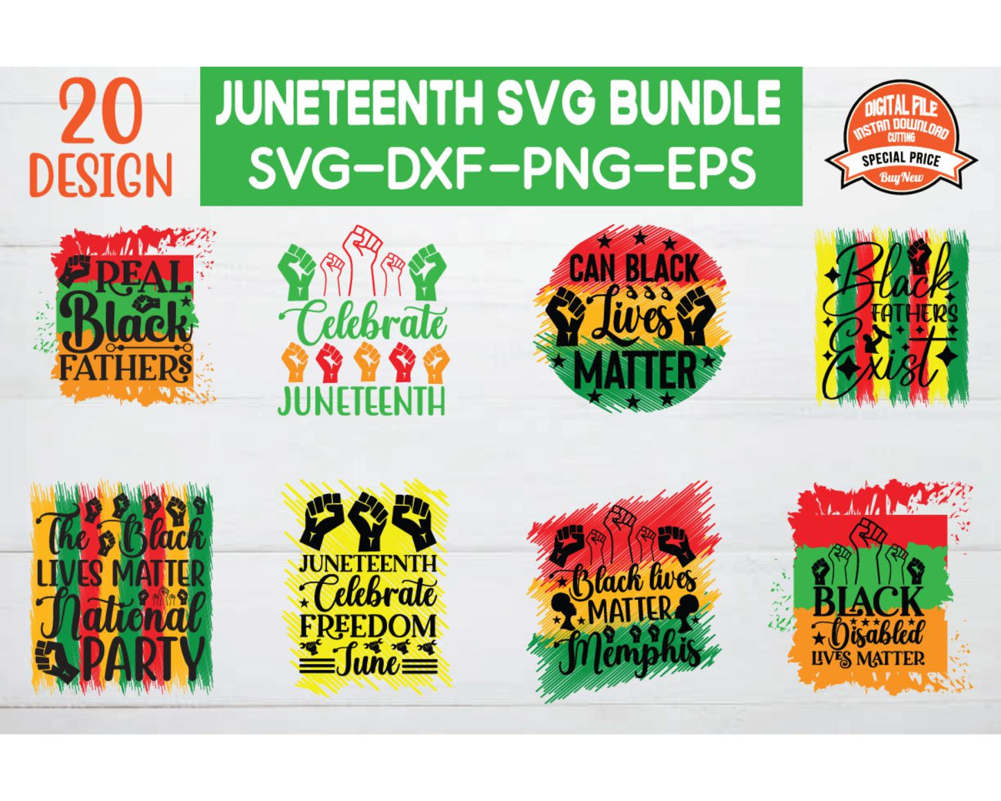 Juneteenth SVG Bundle