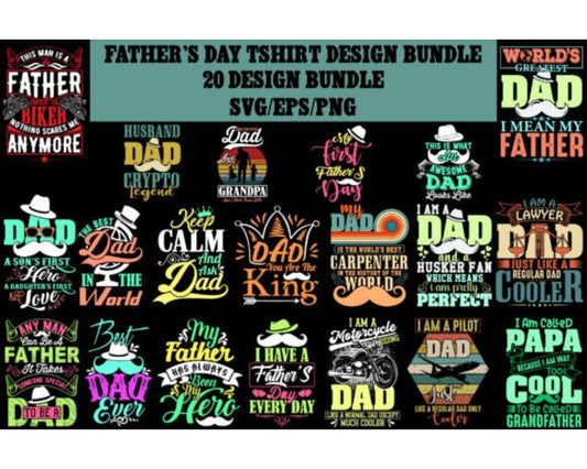 Fathers Day Bundle Design