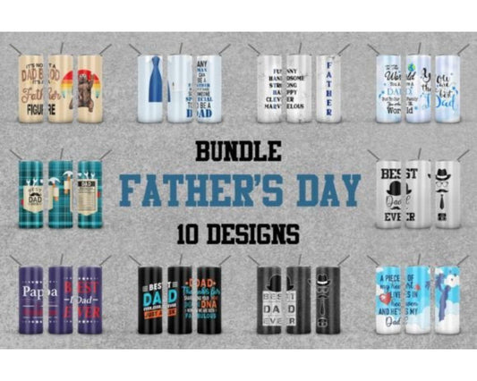 Fathers Day Bundle 20oz Tumbler Skinny