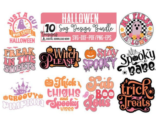 Hallowen Svg Design Bundle