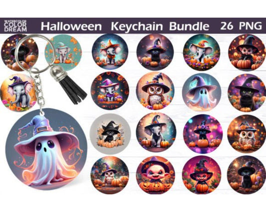 Halloween Keychain Bundle