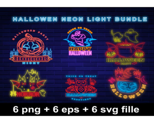 Hallowen Neon Bundle