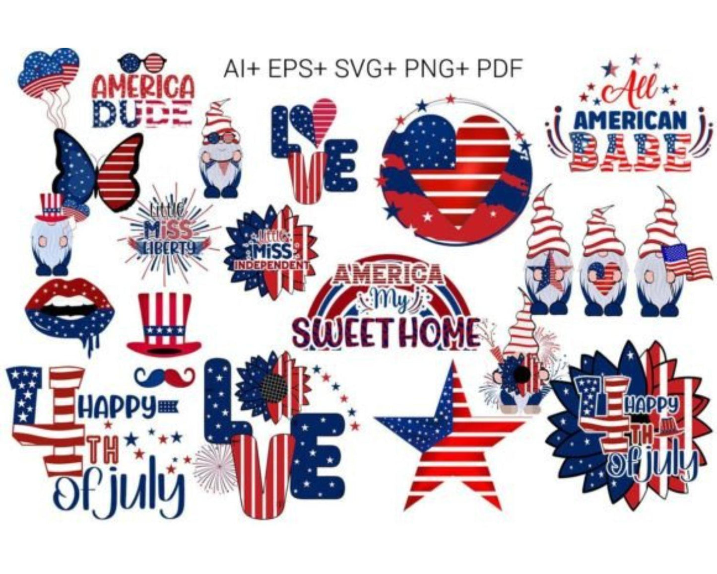 4th of July Bundle Design