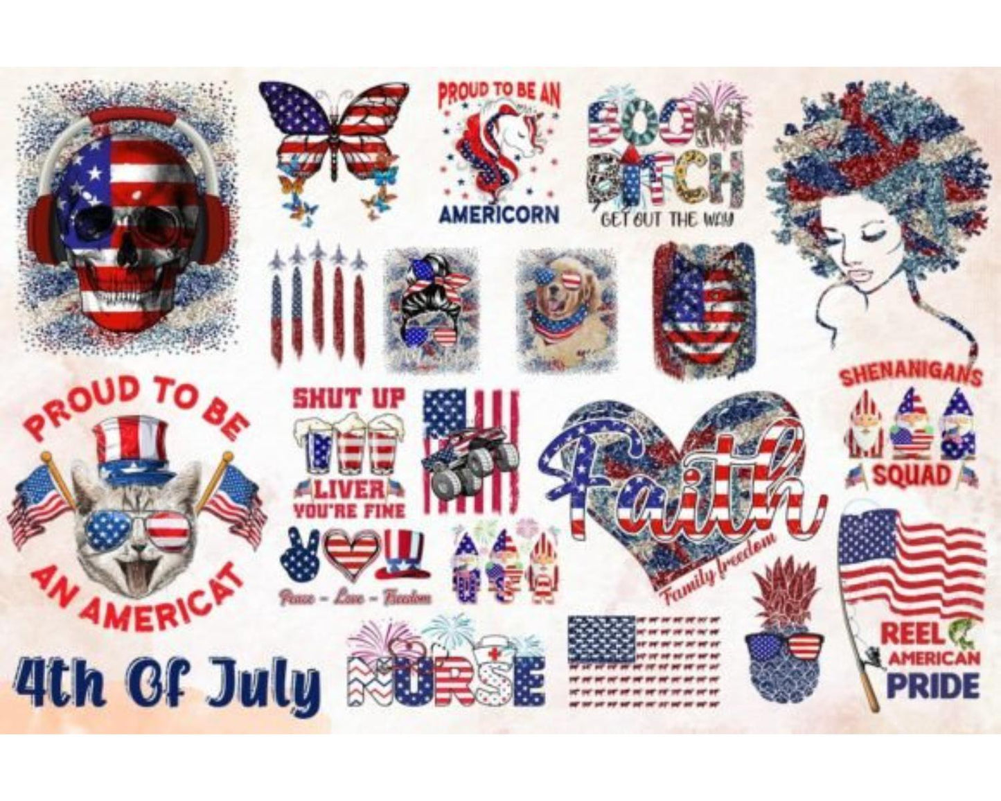 Awesome Design for 4th of July Bundle