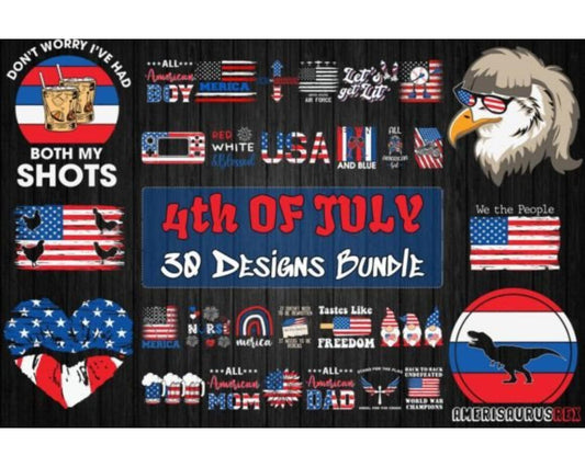 4th of July Bundle SVG 30 Designs