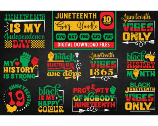 Juneteenth Svg Bundle