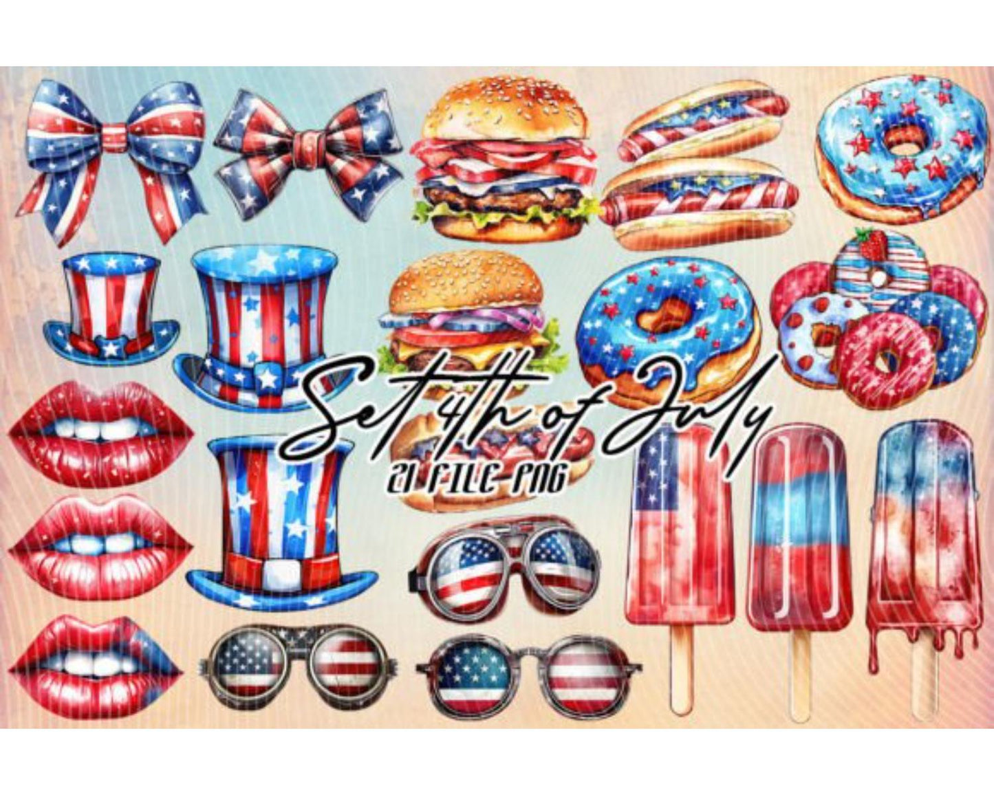 4th of July Bundle Sublimation