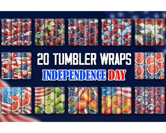 3D Tumbler 4th of July Bundle