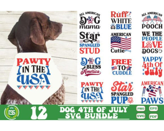 Dog 4th of July 4th of July Bundle