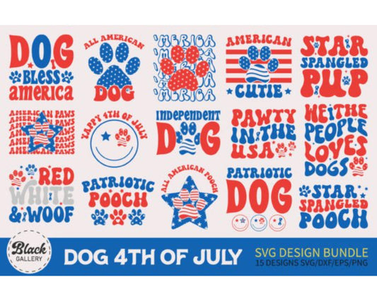 Dog 4th of July, 4th of July Bundle