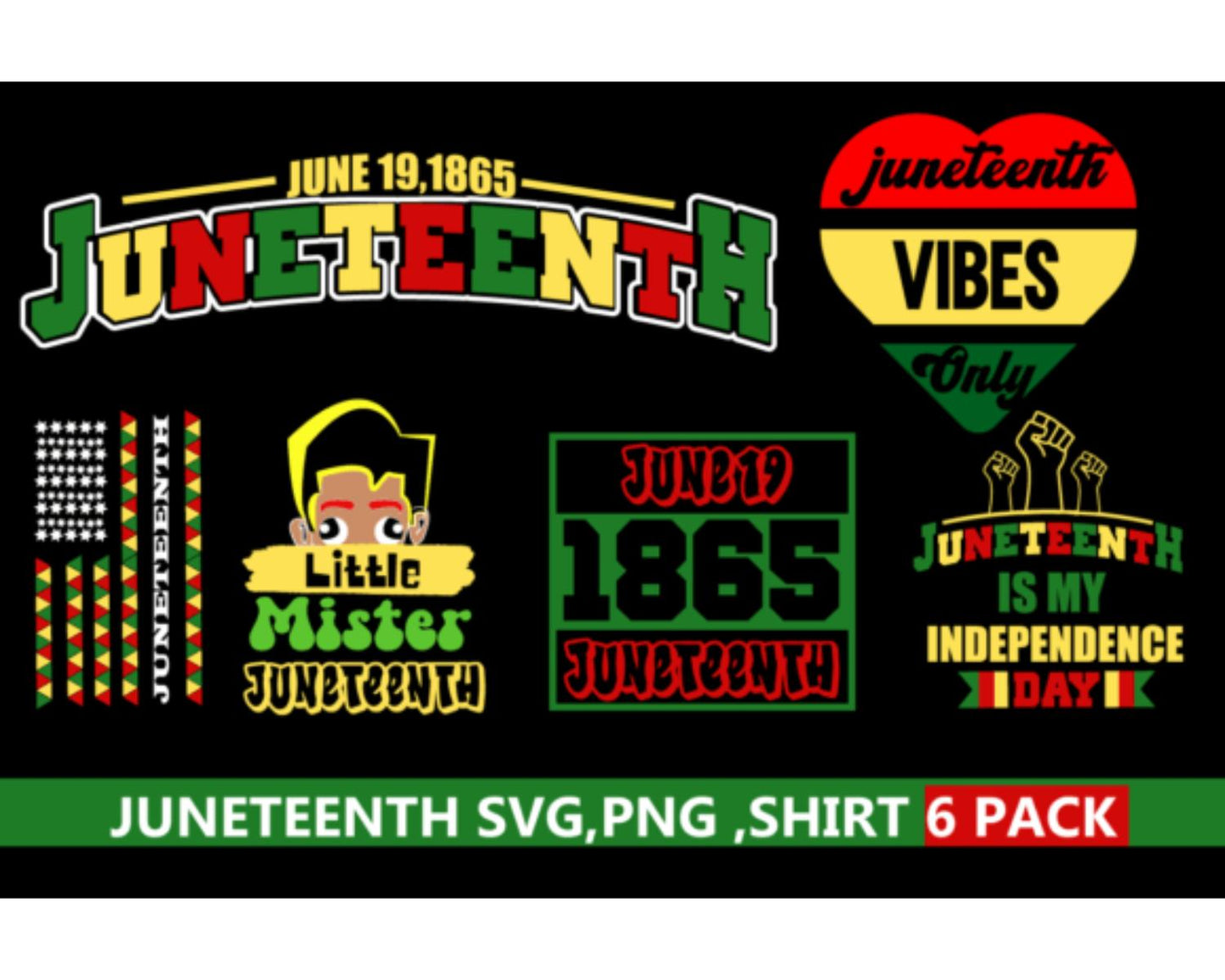 Juneteenth SVG Bundle