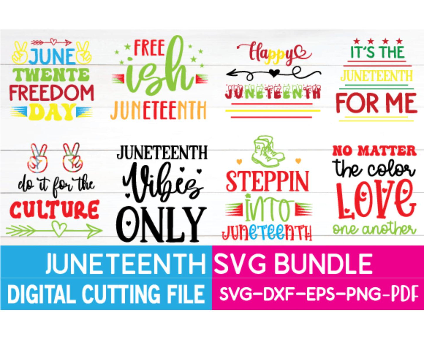 Juneteenth Svg Bundle