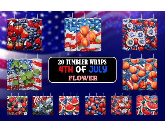 3D tumbler 4th of July Bundle