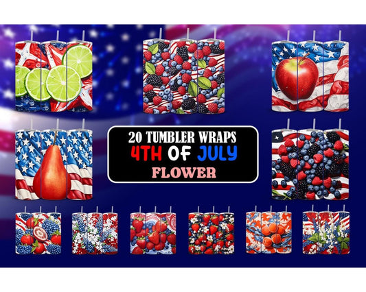 3D tumbler 4th of July Bundle