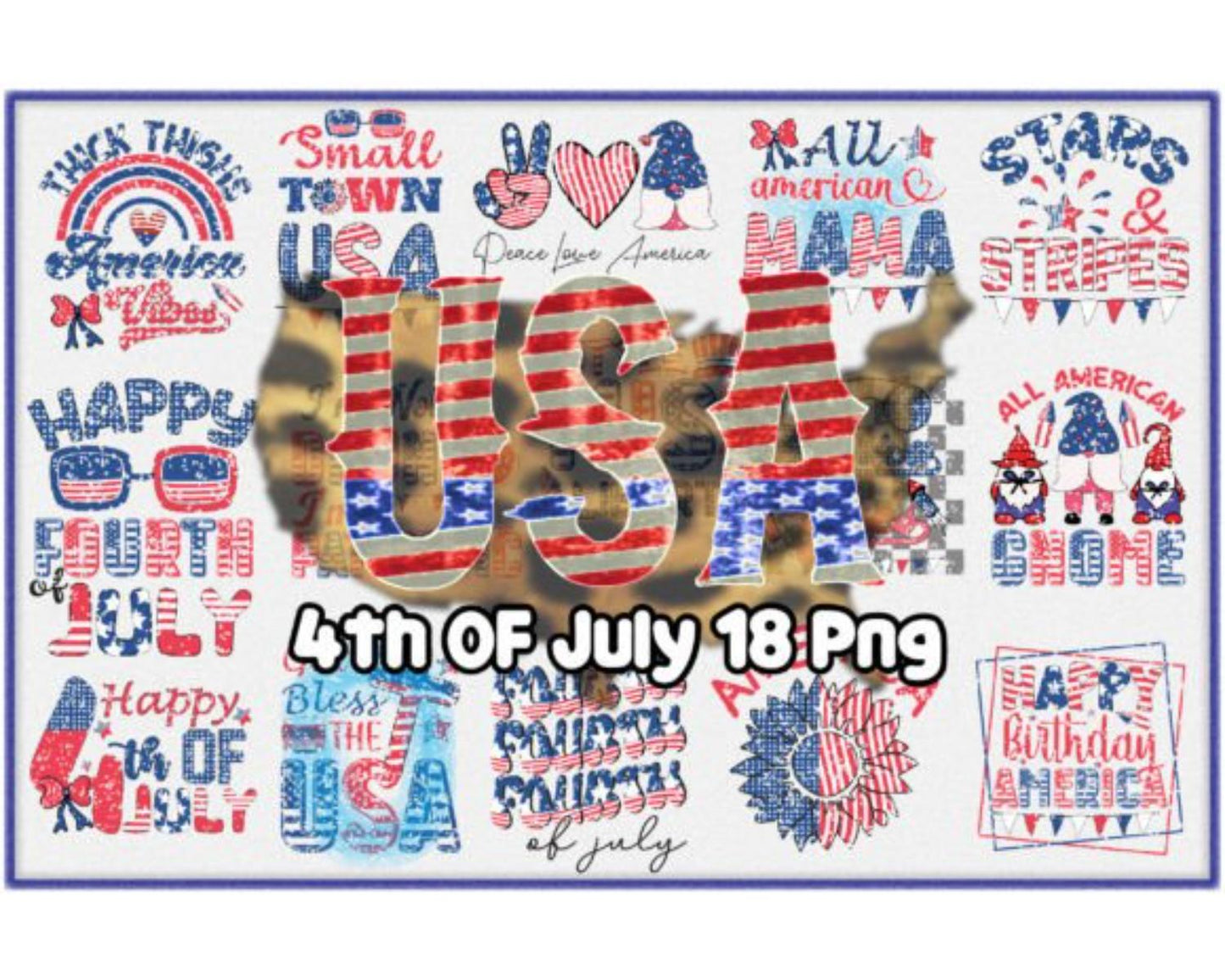 4th of July Bundle Sublimation