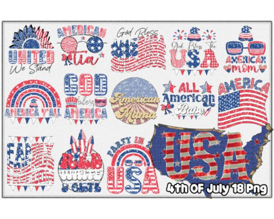 4th of July Bundle Sublimation