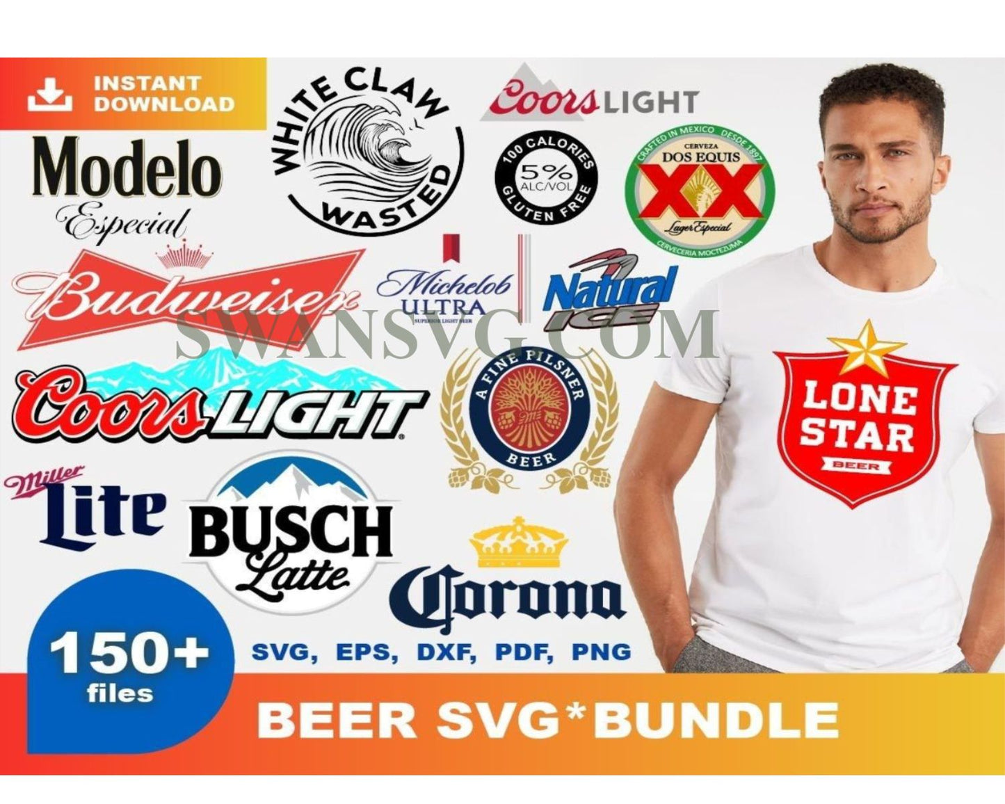 Beer Bundle Logo Svg, Trending Svg, Beer Bundle Svg, Drinking Svg