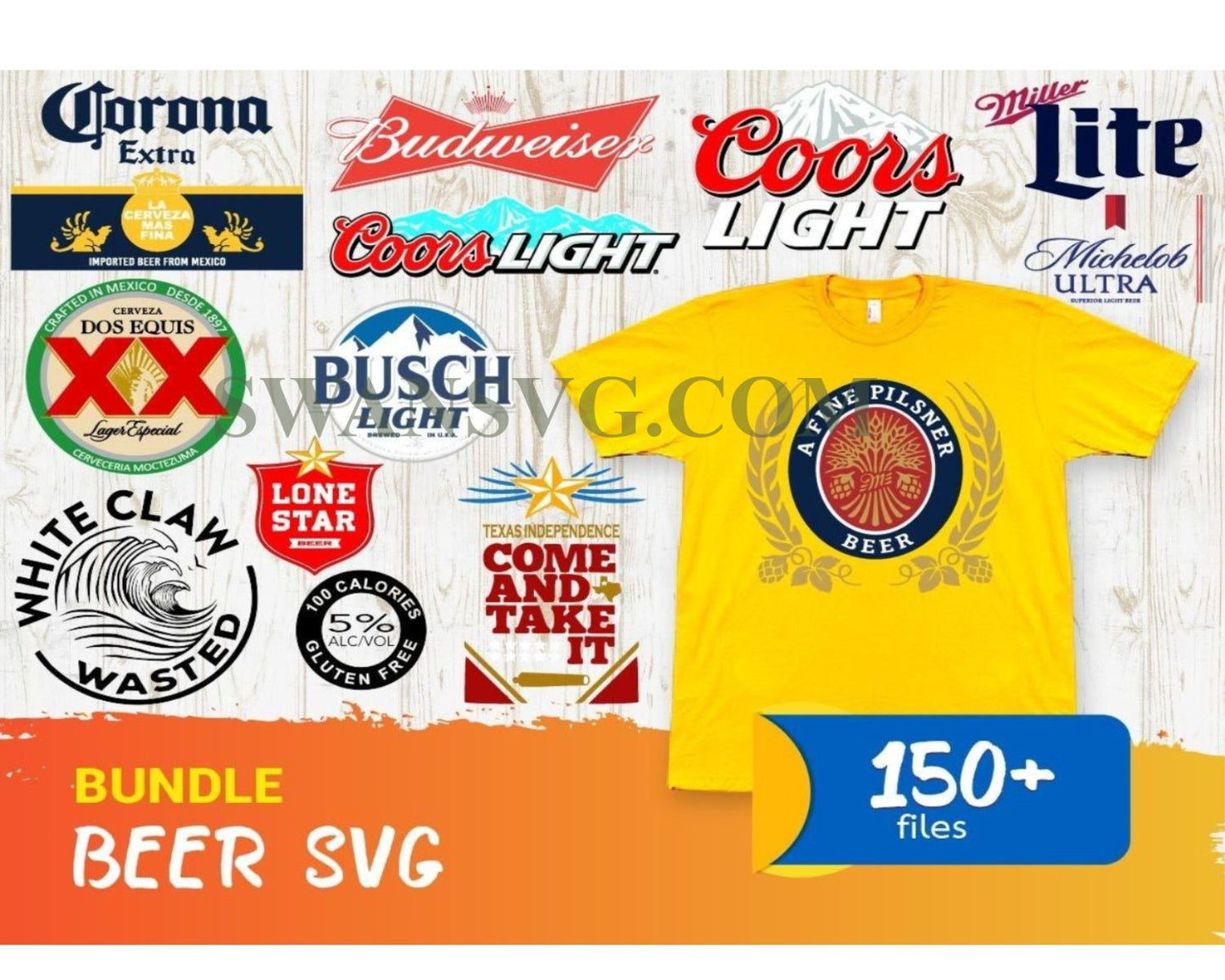 Beer Bundle Logo Svg, Trending Svg, Beer Bundle Svg, Drinking Svg