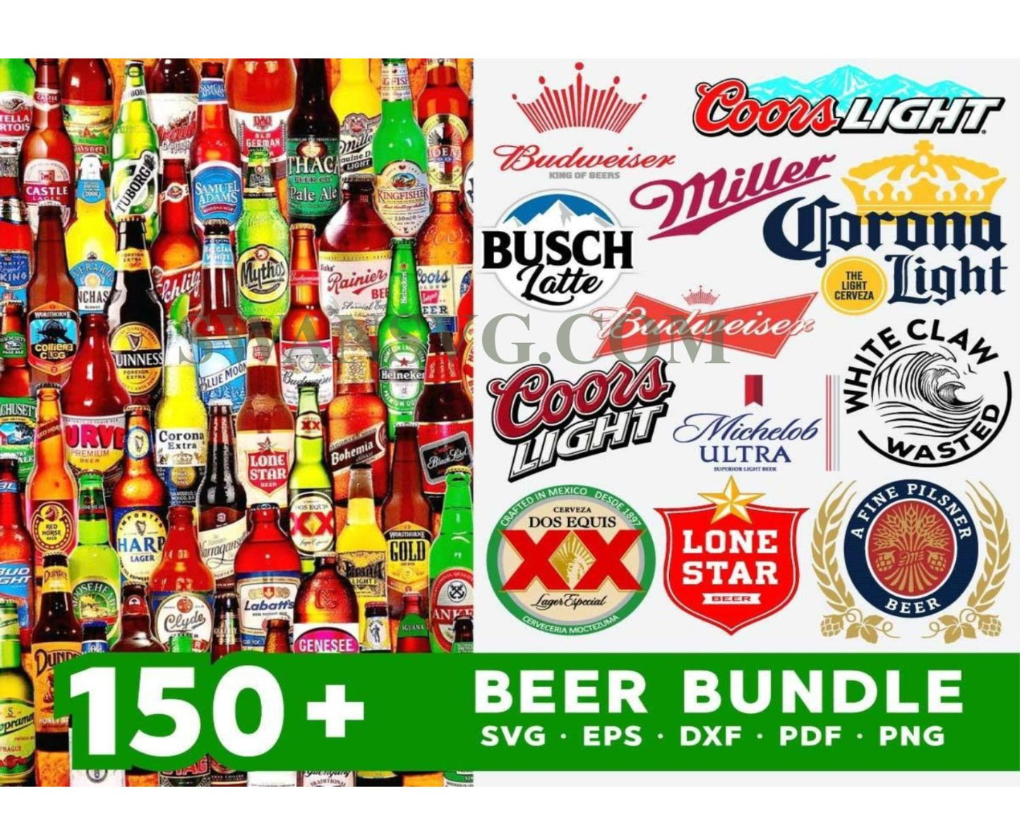 Beer Bundle Logo Svg, Trending Svg, Beer Bundle Svg, Drinking Svg