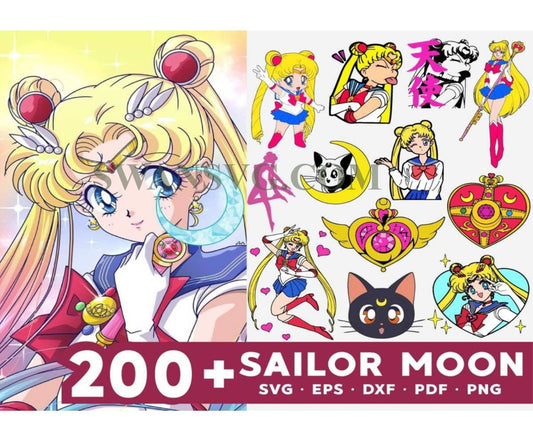 Sailor Moon Bundle, Trending Svg, Sailor Moon Svg