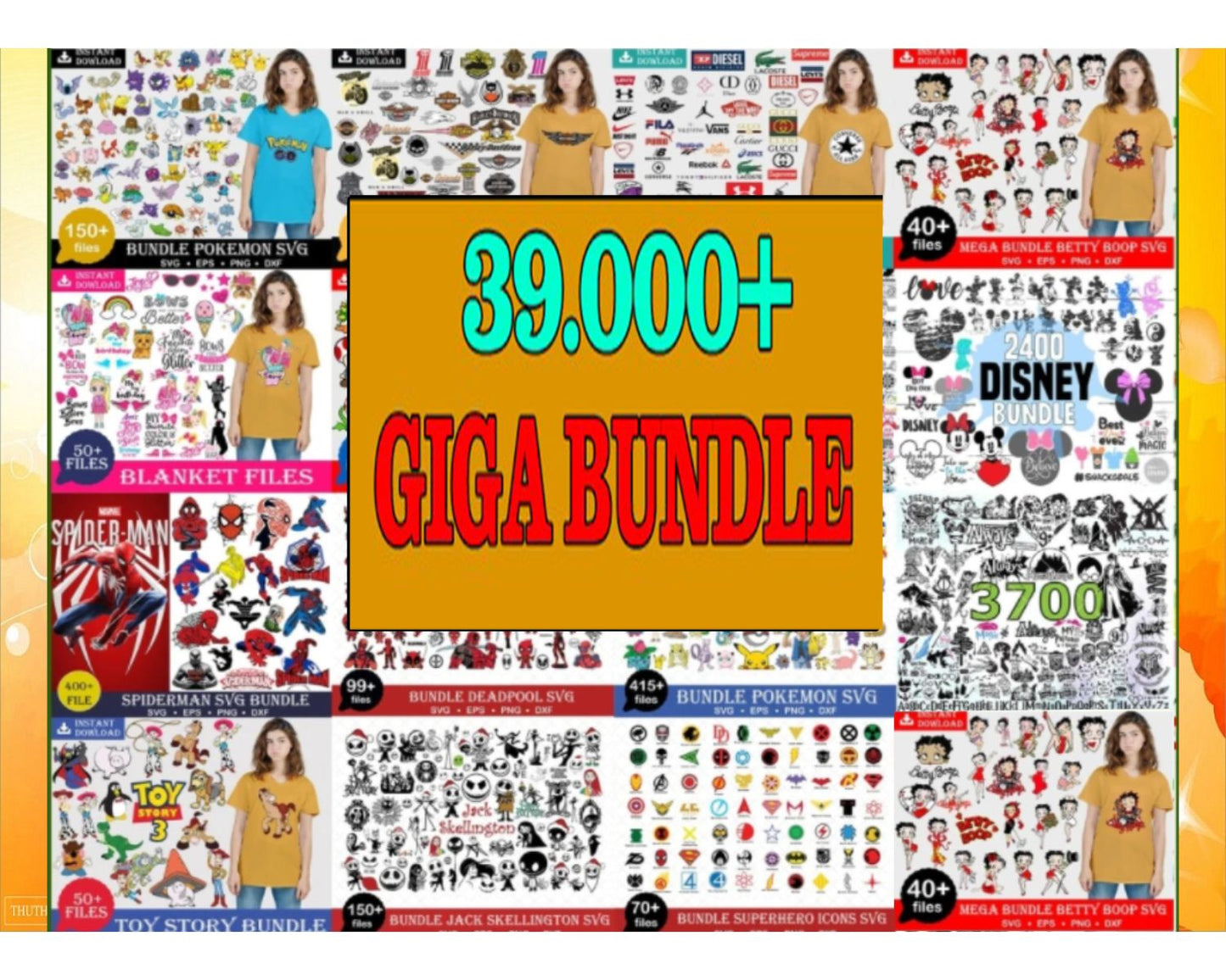 39000 Bundle Svg, Mega bundle svg, Bundle Svg, Ultimate Bundle svg