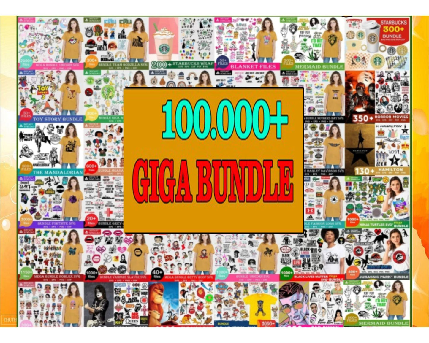 Ultimate Bundle Svg, 100000 Bundle svg, Mega bundle svg, Bundle svg