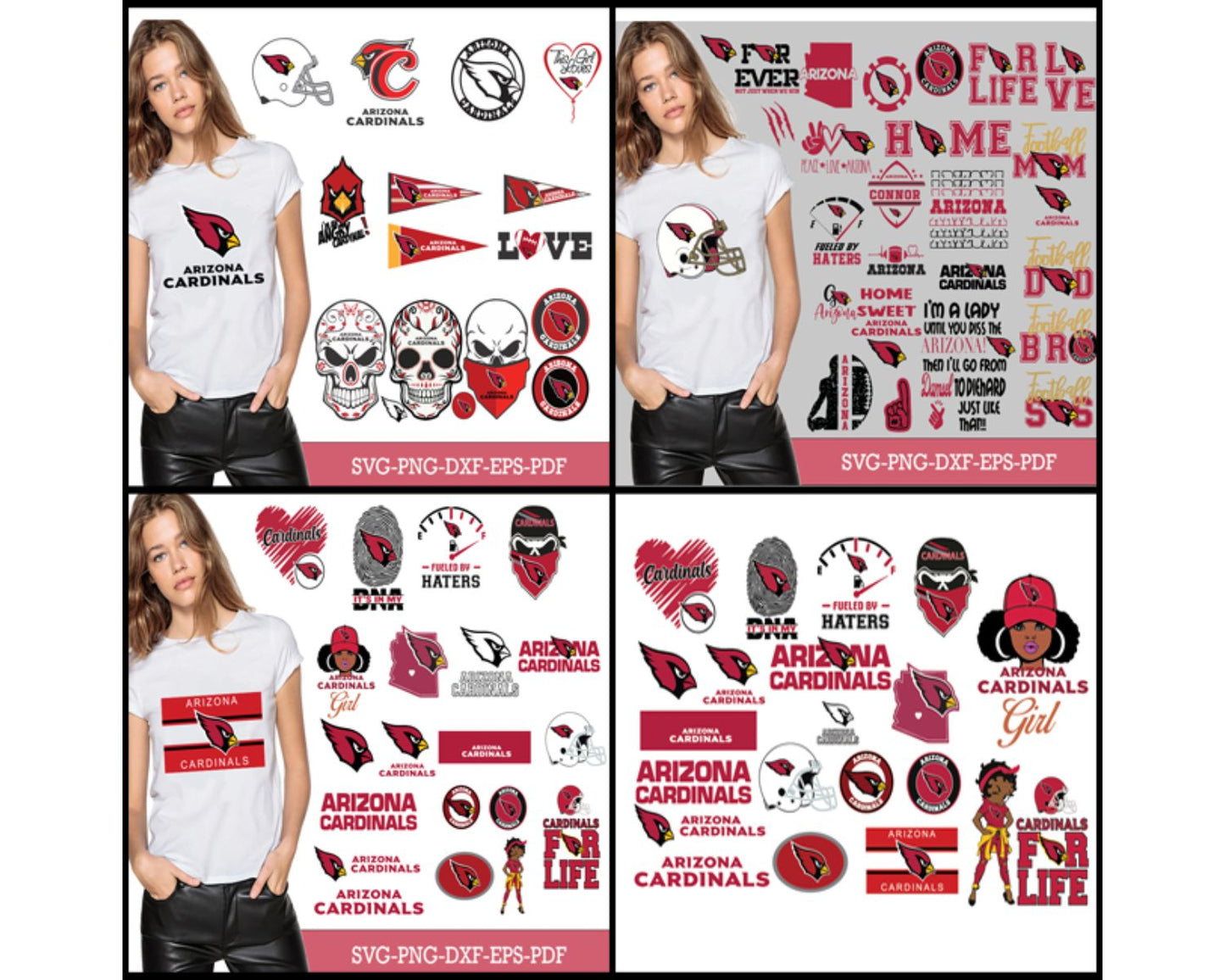 Arizona Cardinals Bundle Svg, Cardinals Svg,Cardinals logo svg,Nfl svg