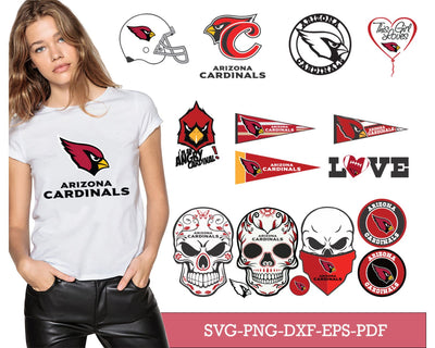 Arizona Cardinals Bundle Svg, Cardinals Svg,Cardinals logo svg,Nfl svg