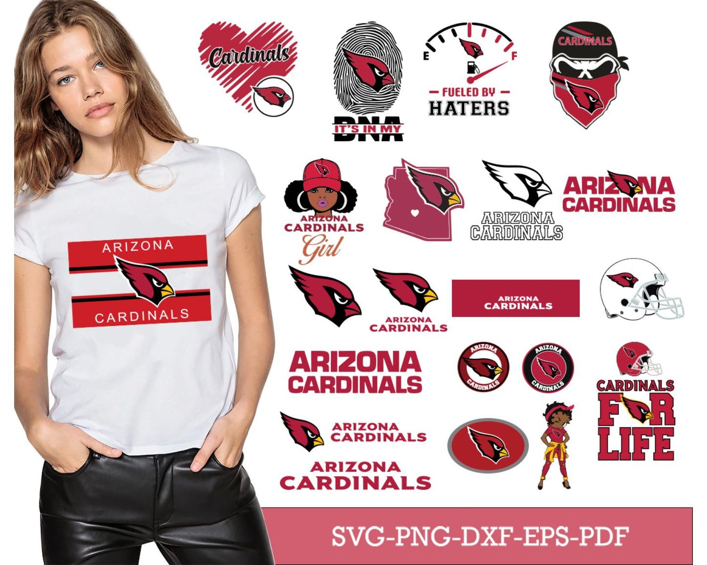 Arizona Cardinals Bundle Svg, Cardinals Svg,Cardinals logo svg,Nfl svg