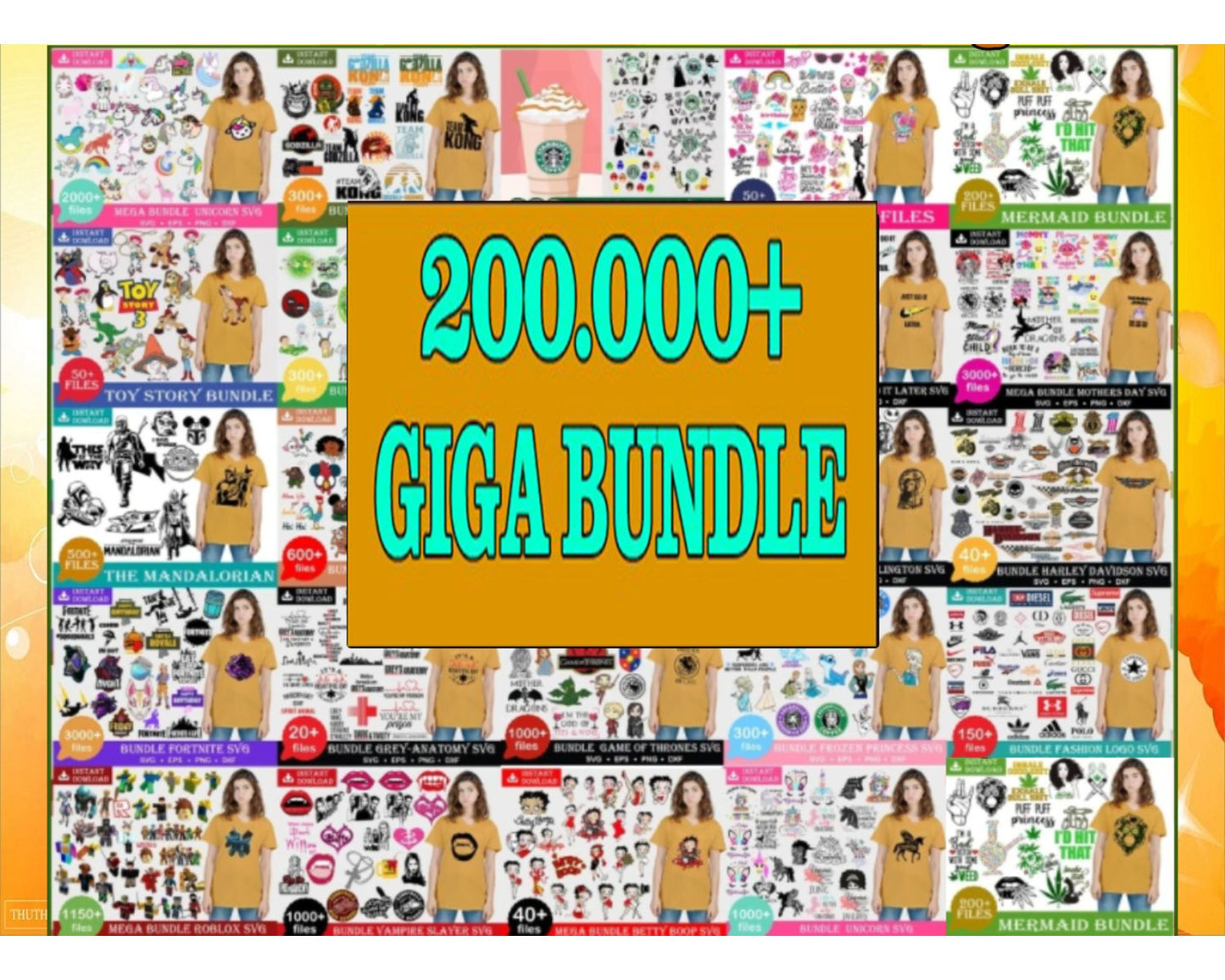 Ultimate Giga Bundle svg, Mega bundle svg, Giga Bundle svg, cricut