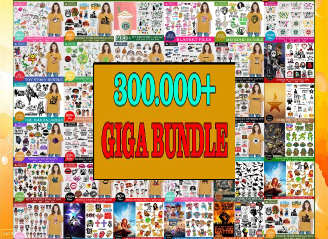 300000 Ultimate  Bundle Svg, Mega bundle svg, Bundle Svg, Ultimate