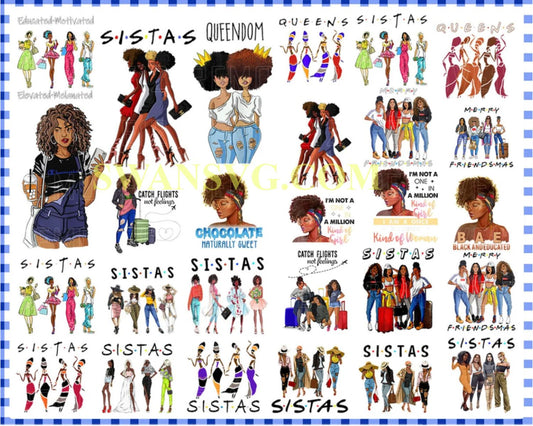 27 Sistas Sisters Afro Women, Together Black Woman Morena African