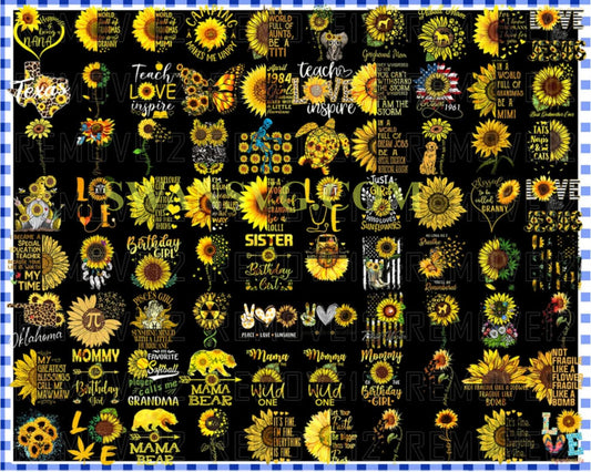 170 Sunflower PNG, mega bundle, sunflower png, sunshine png