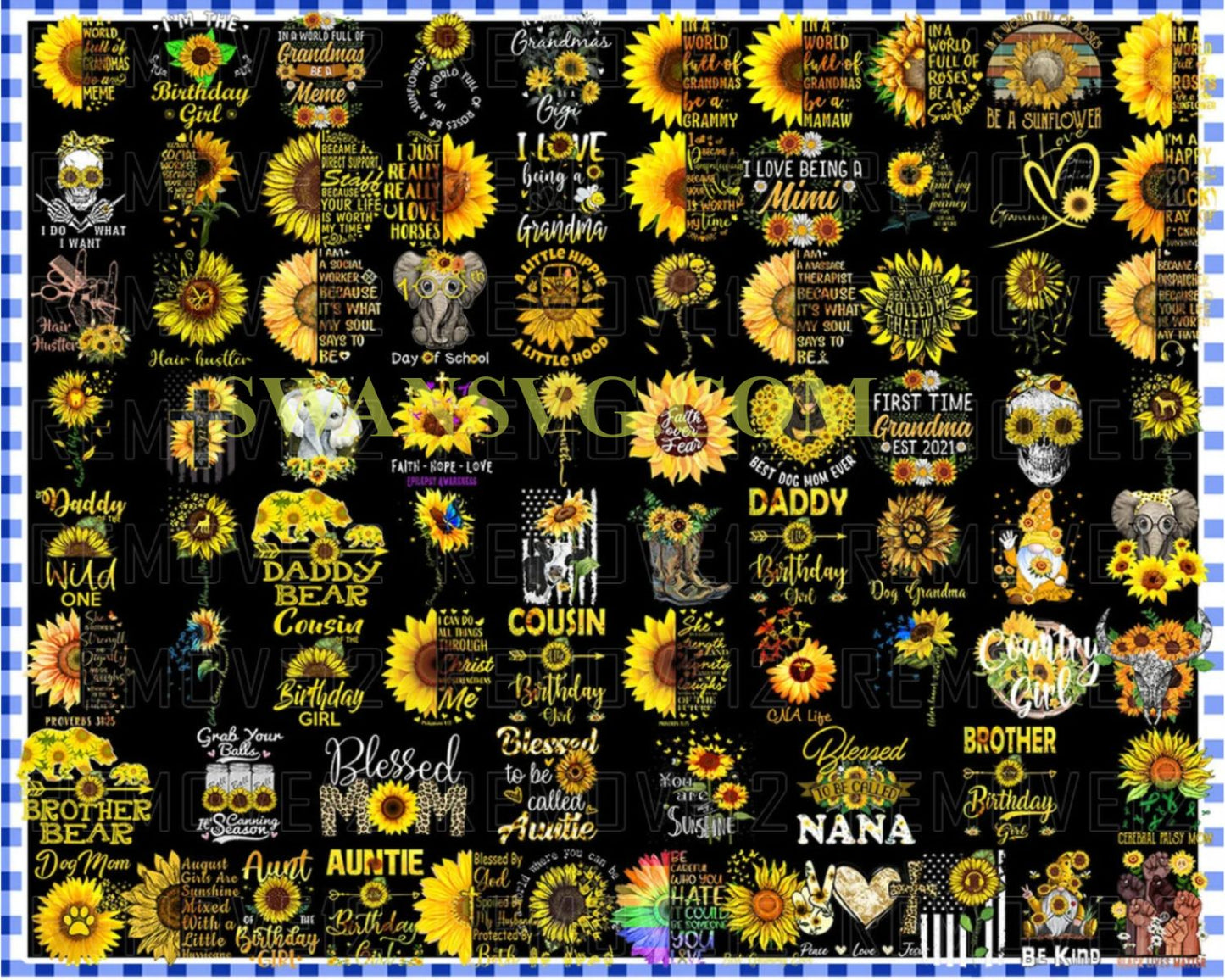 170 Sunflower PNG, mega bundle, sunflower png, sunshine png