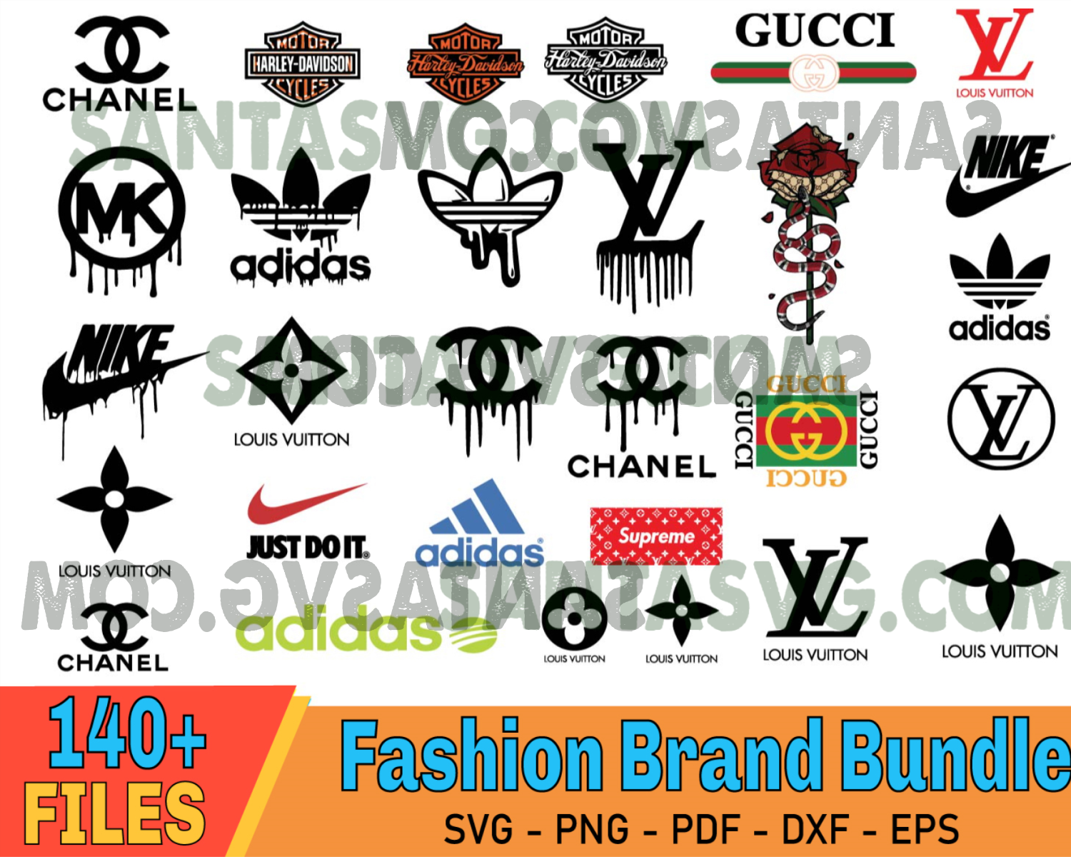 Fashion brand logo svg, Bundle Logo Svg, Brand Logo Svg – SwanSvg