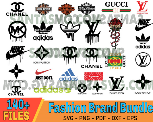 Fashion brand logo svg, Bundle Logo  Svg,  Brand Logo Svg