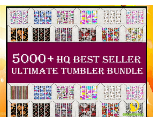 5000 HQ Best Seller Ultimate Tumbler, Tumbler Bundle Design