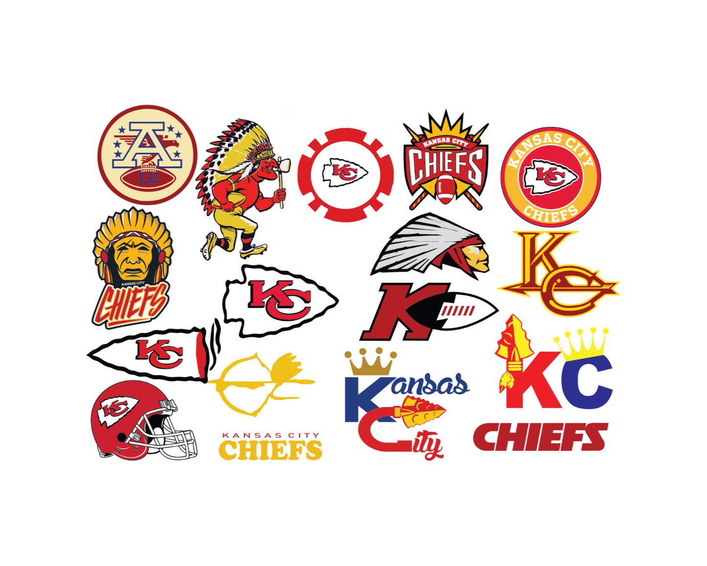 Kansas City Chiefs Bundle Svg, Chiefs Svg, Chiefs logo svg, Nfl svg