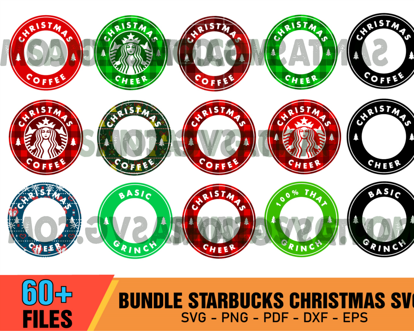 Huge Starbucks Mega Bundle Svg, Starbucks Svg, Starbucks Wrap Svg