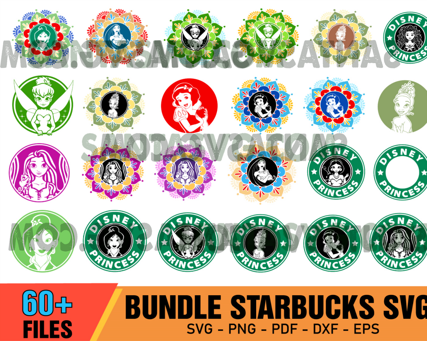 Huge Starbucks Mega Bundle Svg, Starbucks Svg, Starbucks Wrap Svg