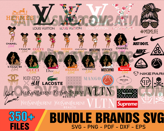 150 Fashion Brand Bundle, Trending Png, Brand Logos Png