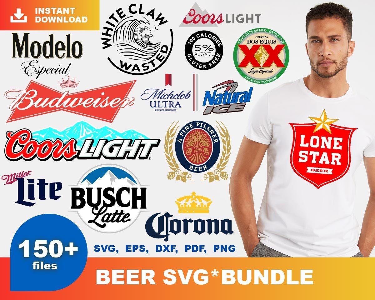 Drinking Brand Mega Bundle Svg, Beer Logo Svg, Coca cola Svg