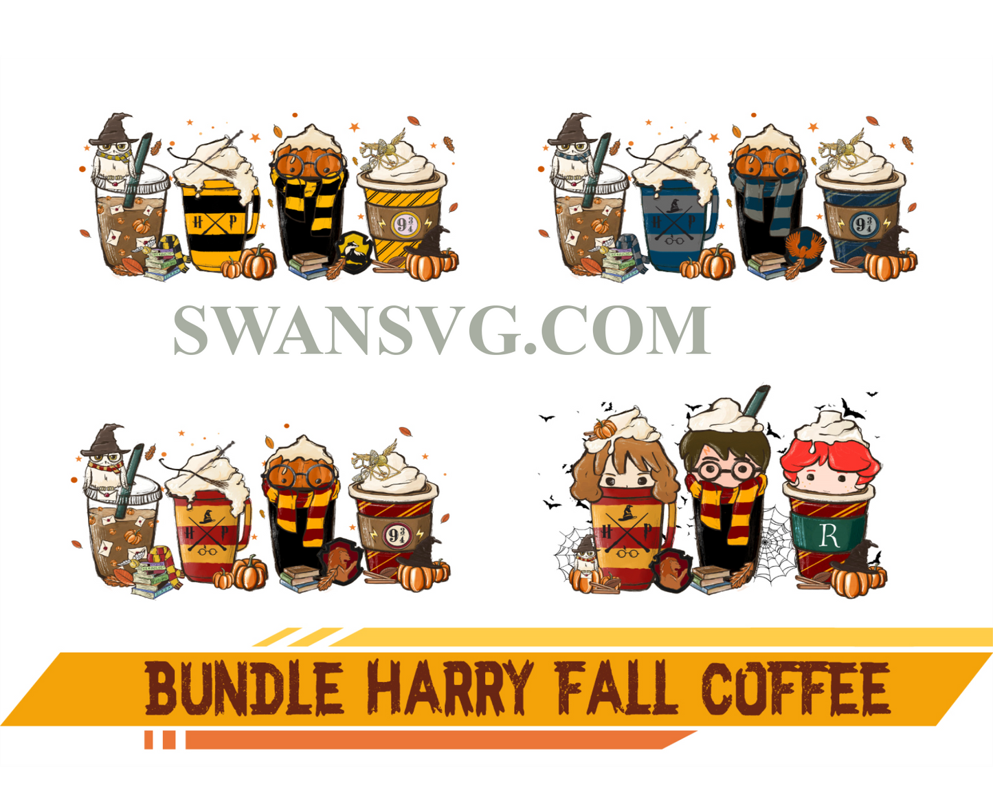 Halloween Coffee Png Bundle,Coffee Png, Witch Coffee Png, Horror