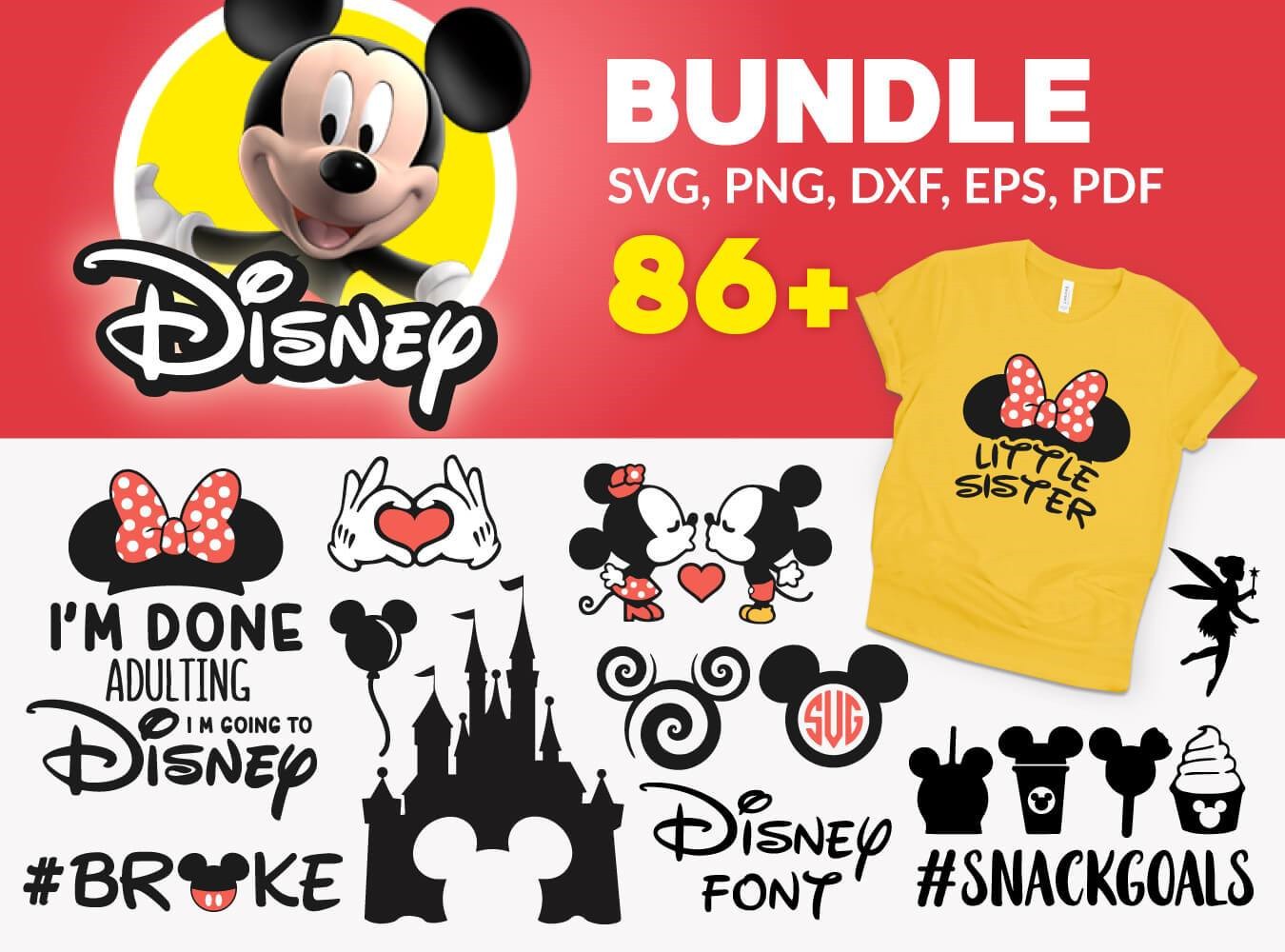 Huge Disney Mega Bundle Svg, Disney Princess Svg, Princess Svg