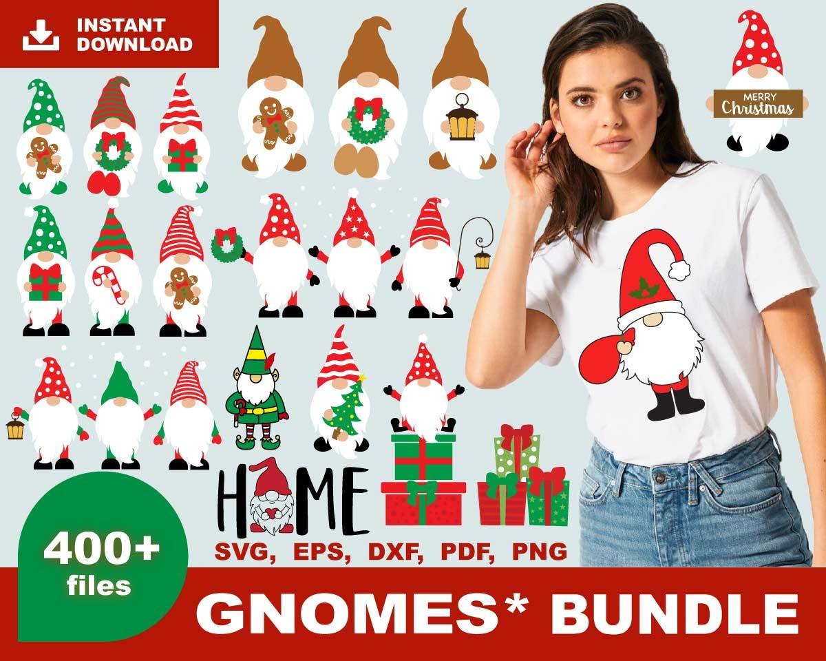 Mega Christmas Bundle SVG, Grinch Svg, Christmas Gnome Svg