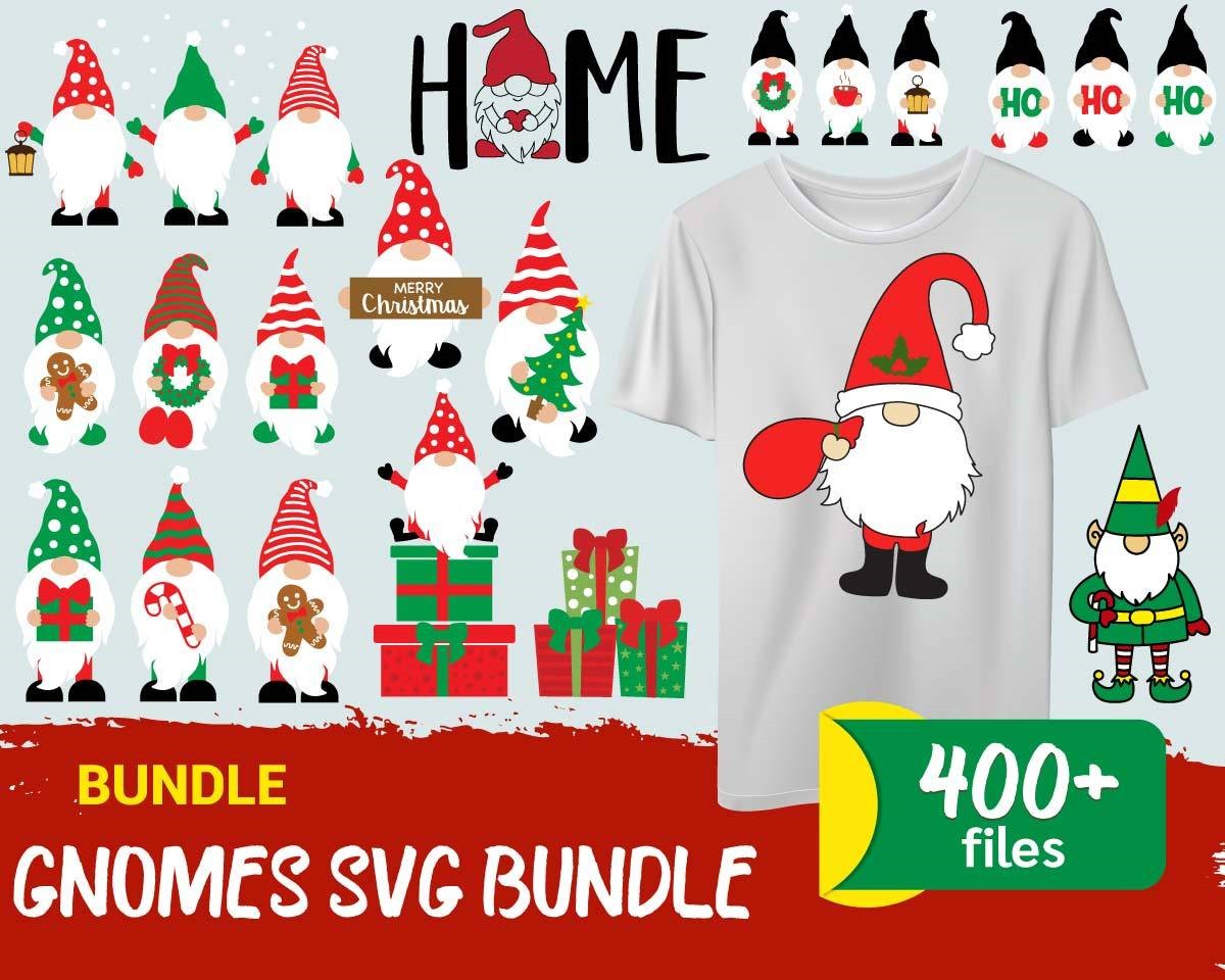 Mega Christmas Bundle SVG, Grinch Svg, Christmas Gnome Svg