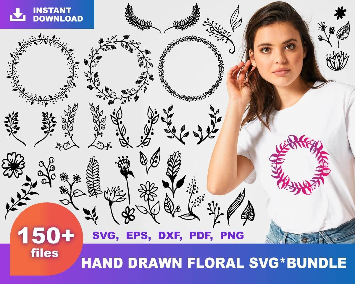 Mega Bundle Svg, Dream Catcher Svg, Lips Bundle Svg, Hand Drawn Floral